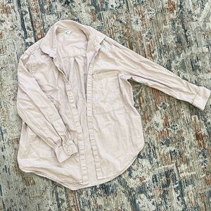 Pink Aerie Button Down shirt